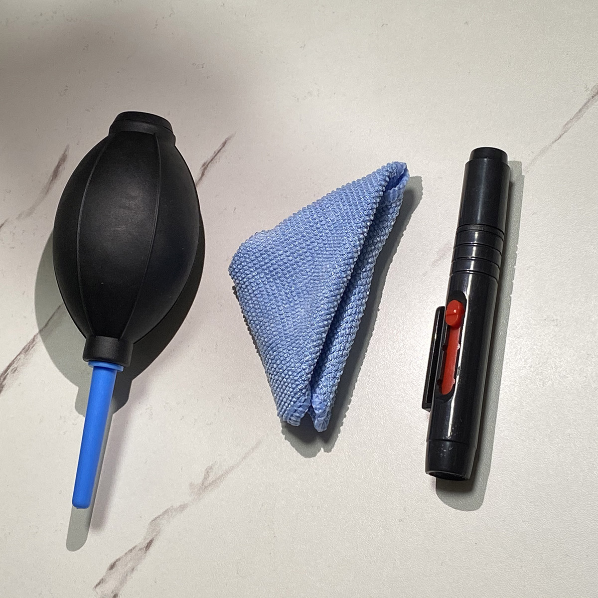 Lens Cleaning Kit - 3-in-1 Cleaning Kit Air Dust Blower