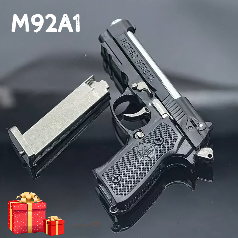 Photography Magazine - 1:3 Scale All-metal Detachable M92A1 Gun