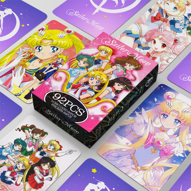 Photography Gallery - 92pcs Sailor Moon New Lomo Cards