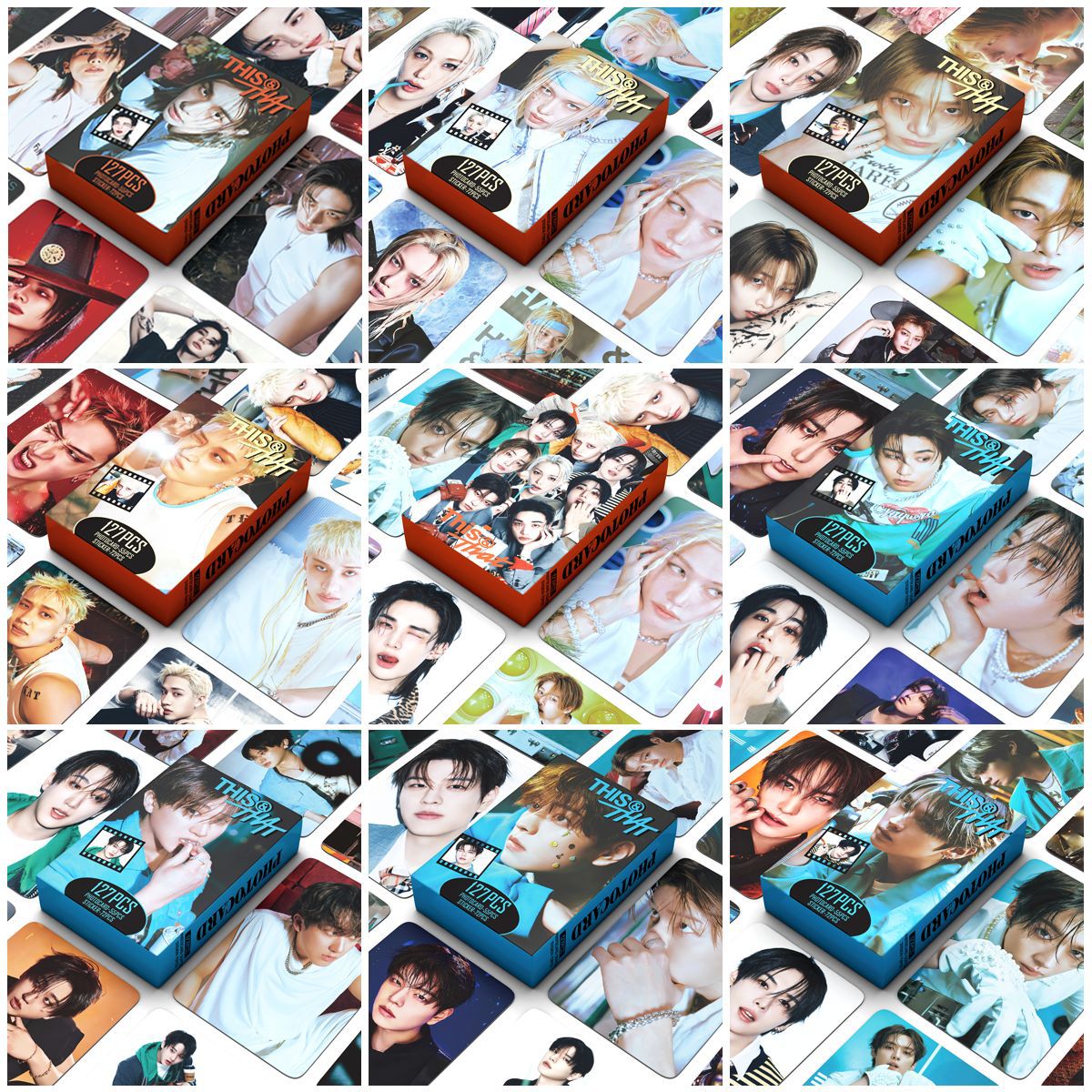 Photography Portfolio - 127PCS Boxed Small Card THIS THAT
