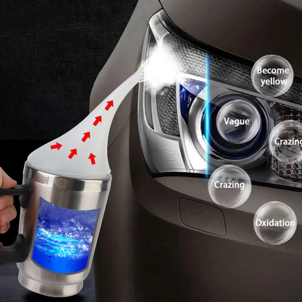 Car Headlight Lens Restoration - огляд і ціна Lens Cleaning Kit