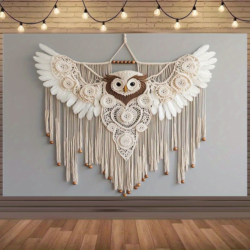 Bohemian Hand-Woven Owl Patter - огляд і ціна Photography Aesthetic