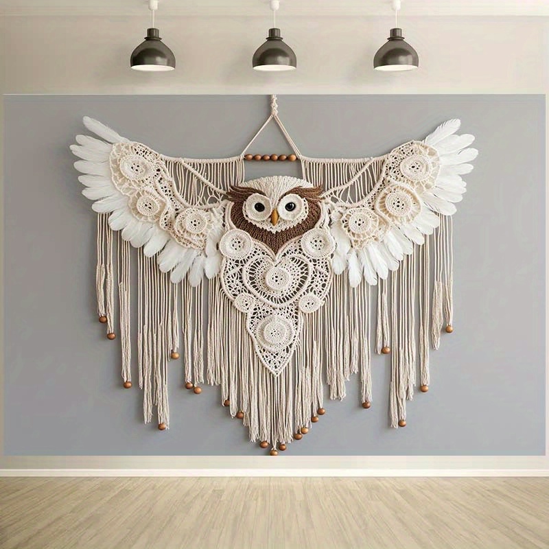 Bohemian Hand-Woven Owl Patter - огляд і ціна Photography Aesthetic