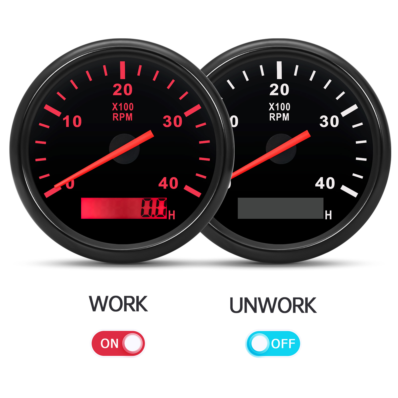 4000RPM 85mm Tachometer With L - огляд і ціна Light Meter Incident