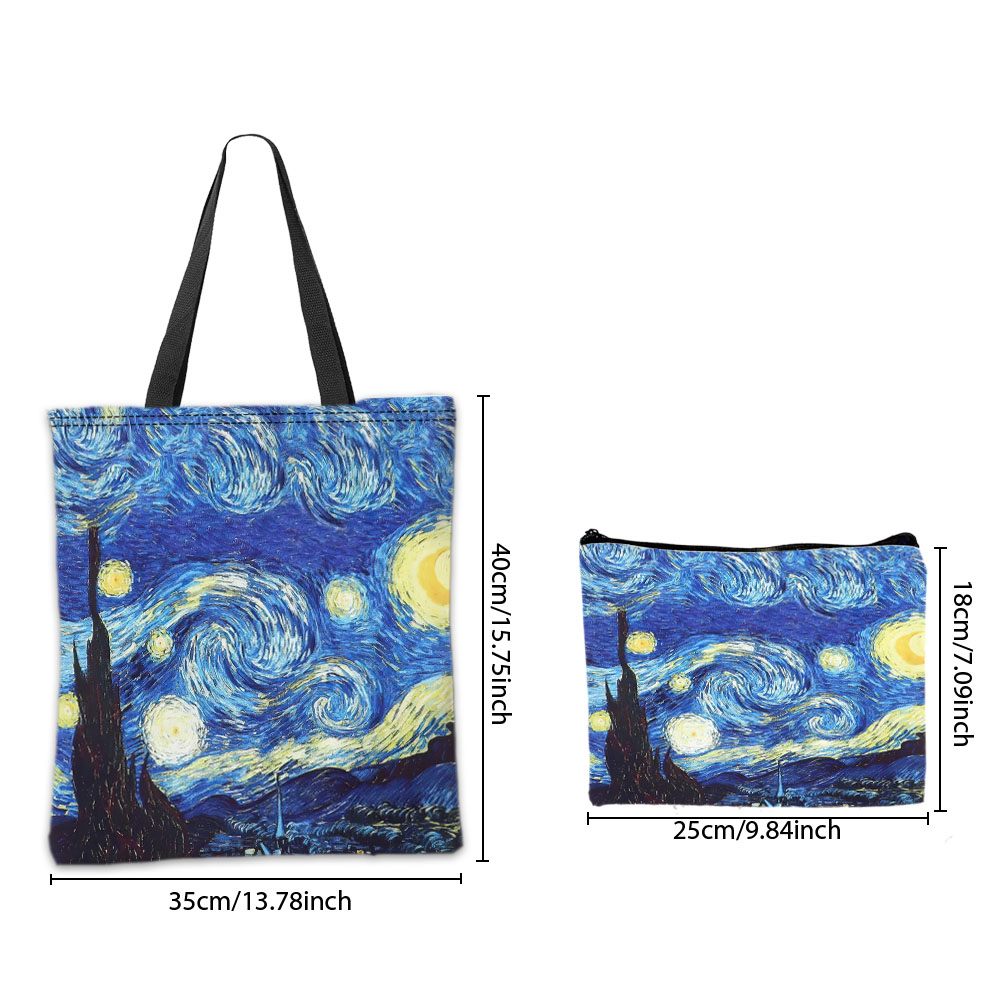 Van Gogh Series Tote Bag Cosme - огляд і ціна Photography By