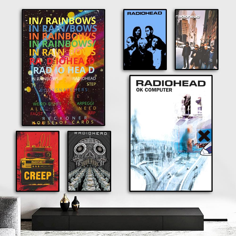 R-Radiohead Band Rainbow Paint - огляд і ціна Photography By