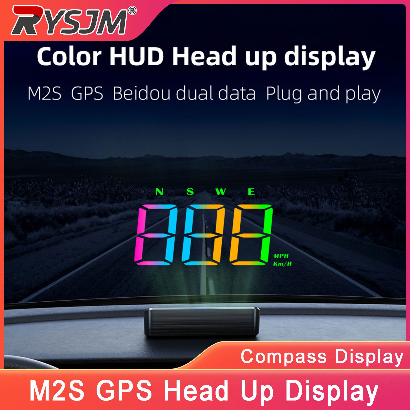 M2S HUD Head Up Display GPS Di - огляд і ціна Light Meter Incident