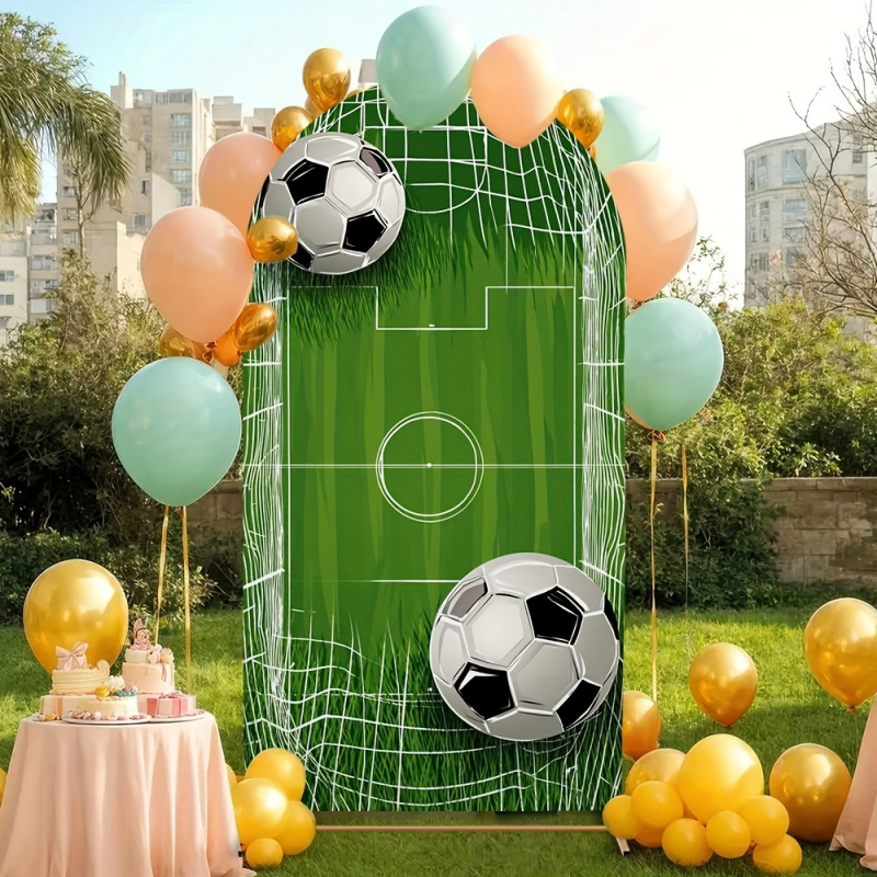 VIKAMA Soccer Party Arch Backd - огляд і ціна Photography Sport