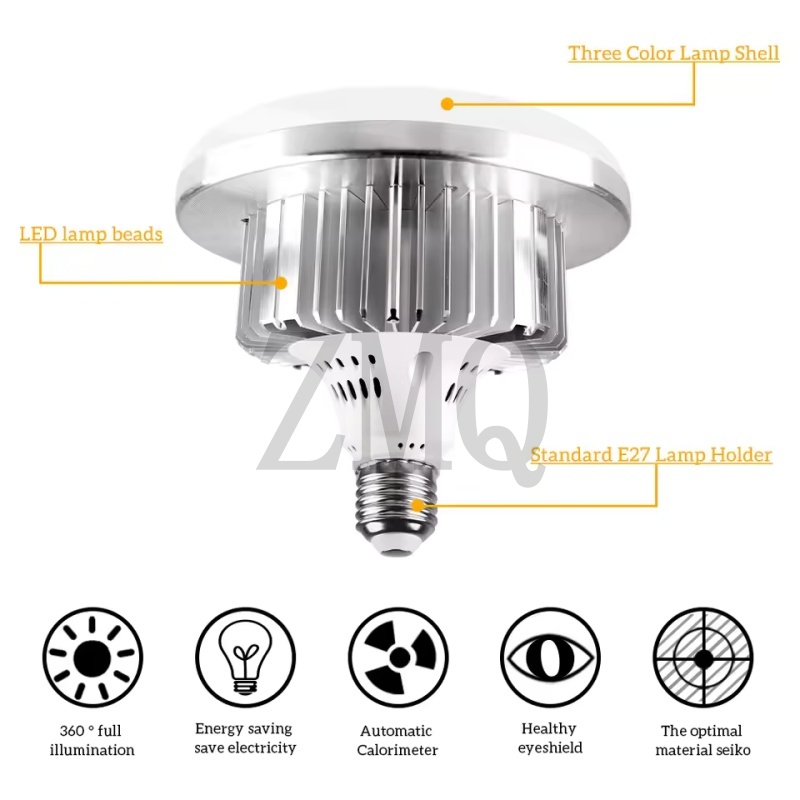 E27 85W 155W Lamp 3200K-5500K  - огляд і ціна Photography Day