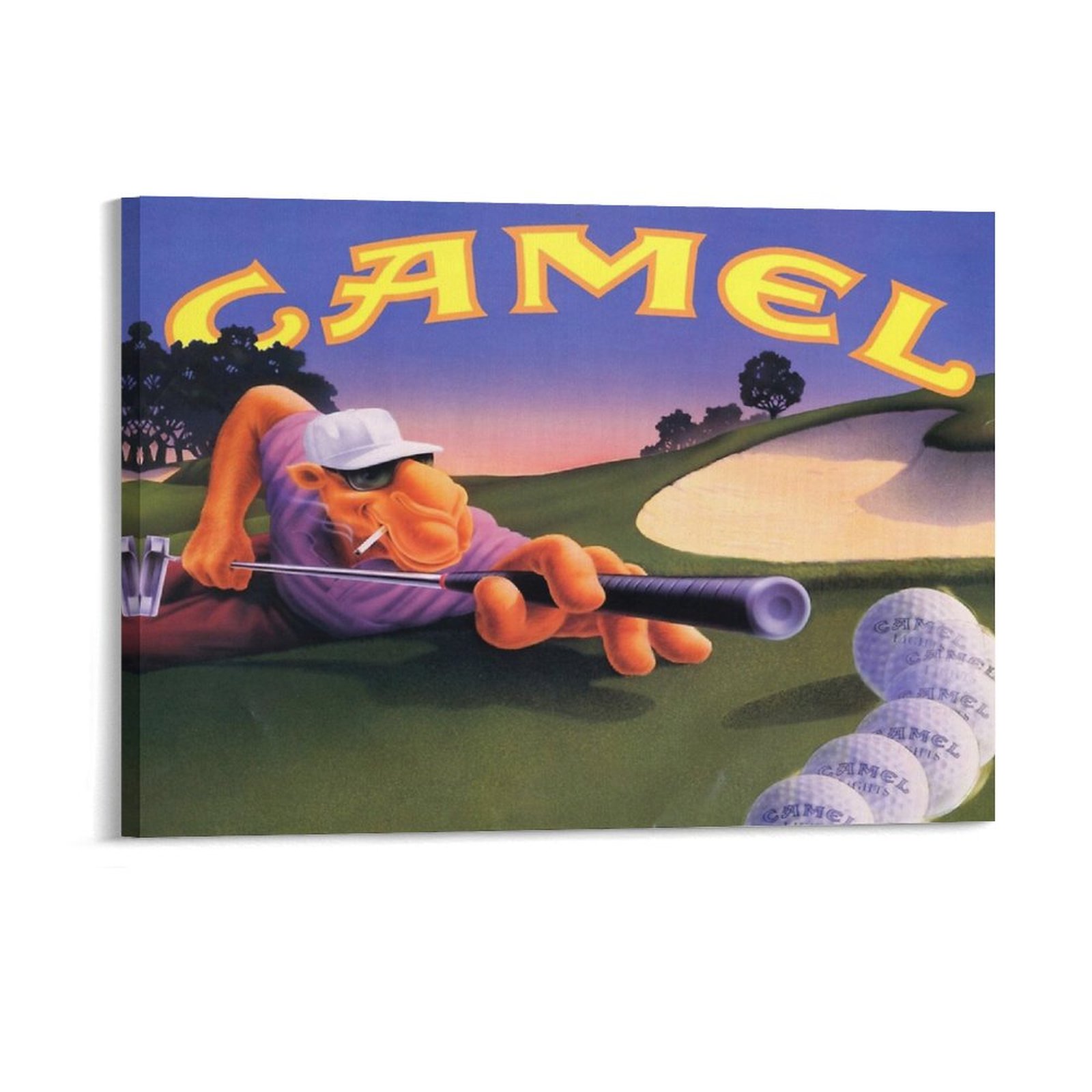 Vintage Joe Camel Roulette Ad  - огляд і ціна Photography Pose