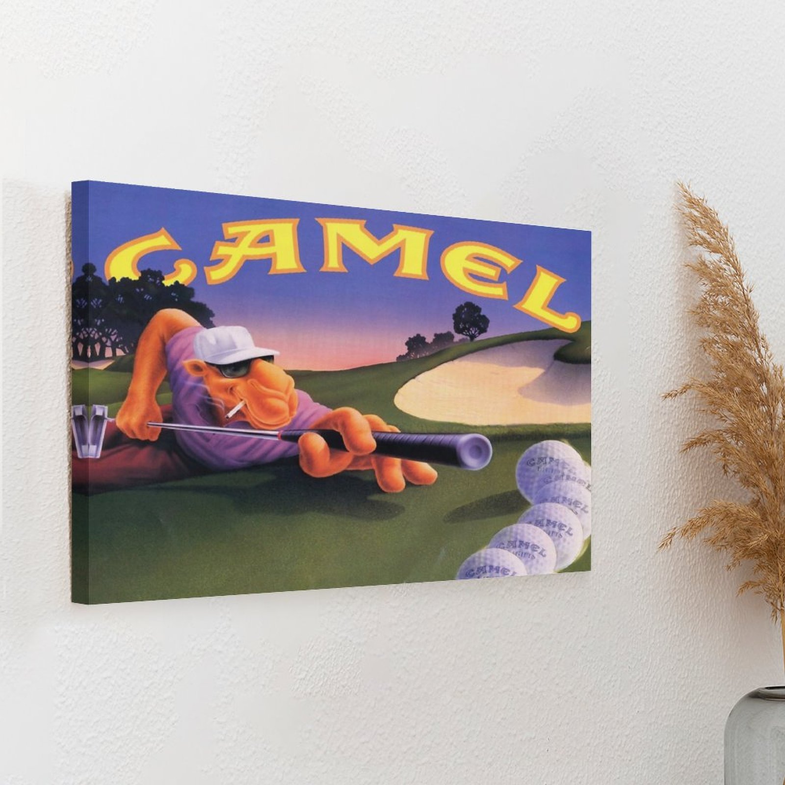 Vintage Joe Camel Roulette Ad  - огляд і ціна Photography Pose