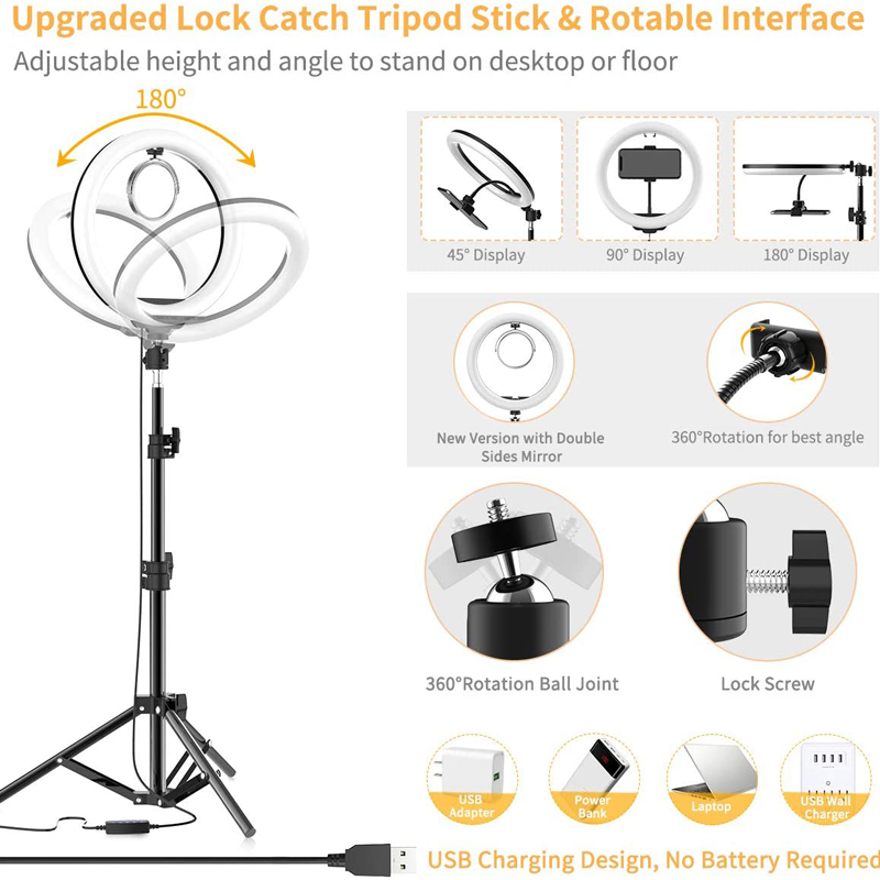 Video Light 16/26/33cm Selfie  - огляд і ціна Photography Darkroom