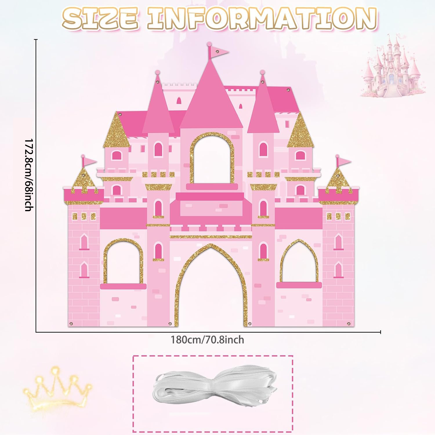 Pink Castle Party Photo Booth  - огляд і ціна Photography Aesthetic