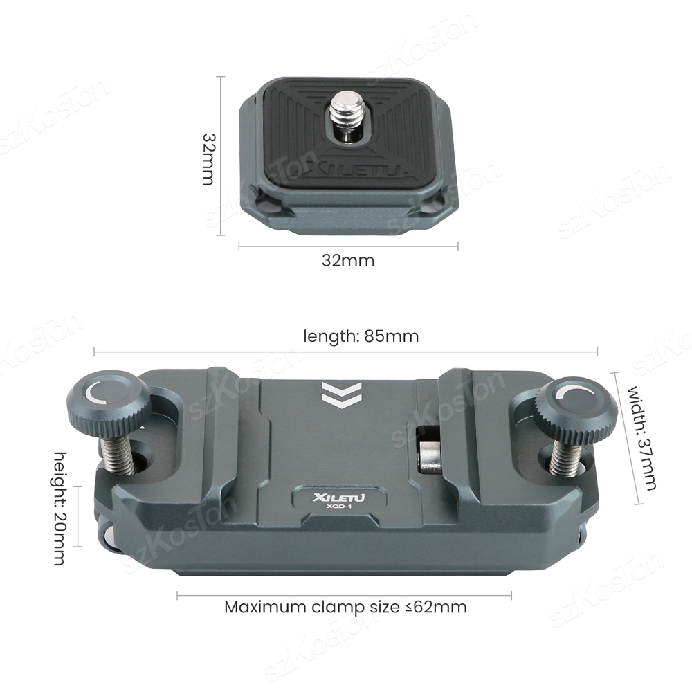 Camera Clip With Plate Camera  - огляд і ціна Peak Design Clip