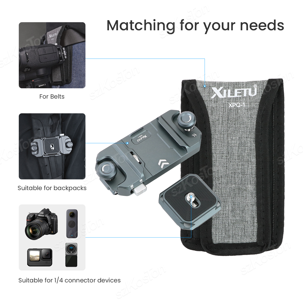 Camera Clip With Plate Camera  - огляд і ціна Peak Design Clip