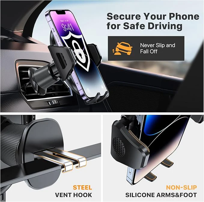 Car Phone Mount (with Metal Ho - огляд і ціна Peak Design Clip