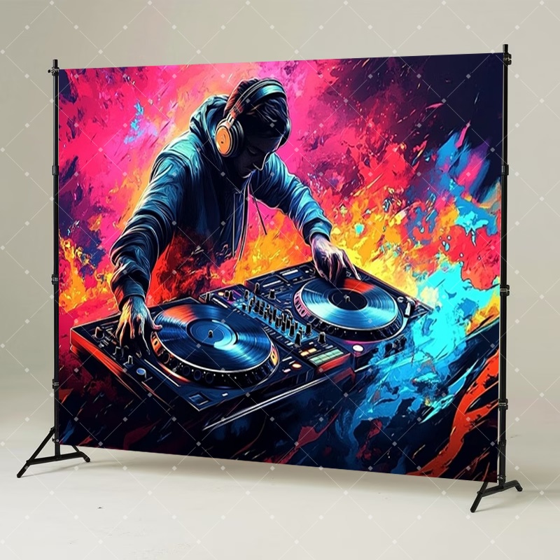 Hip Hop Music DJ Party Decorat - огляд і ціна Photography Aesthetic