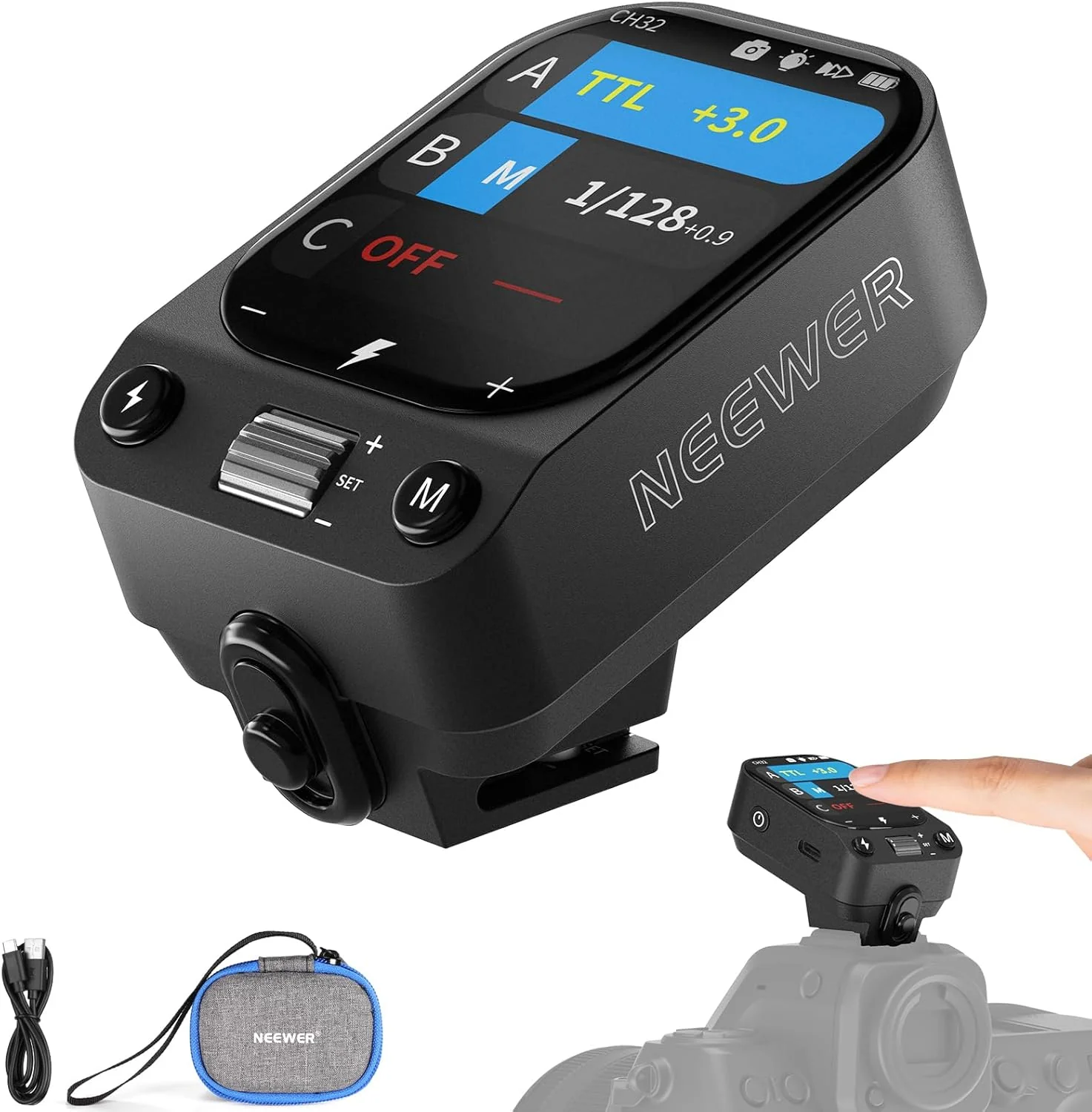 NEEWER QZ TTL Wireless Flash T - огляд і ціна Speedlite Flash External