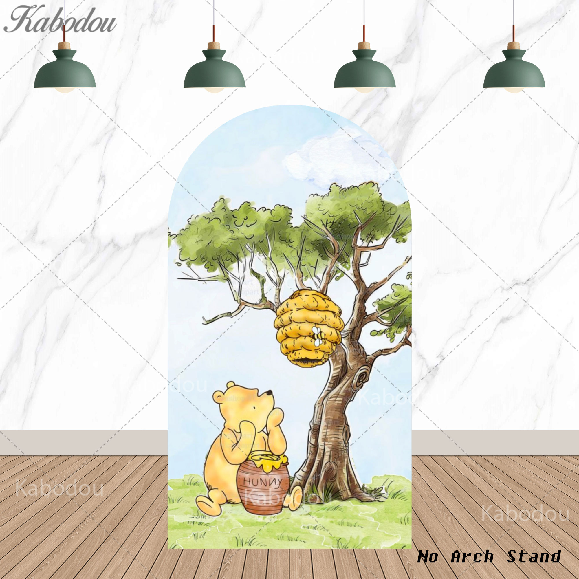Winnie the Pooh Arch Backgroun - огляд і ціна Photography Aesthetic