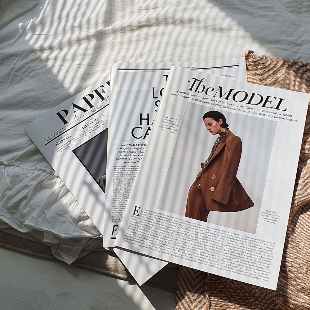 Retro English Newspaper Multif - огляд і ціна Photography Magazine
