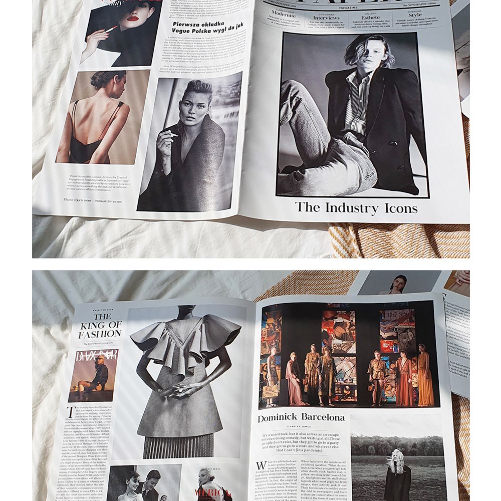 Retro English Newspaper Multif - огляд і ціна Photography Magazine