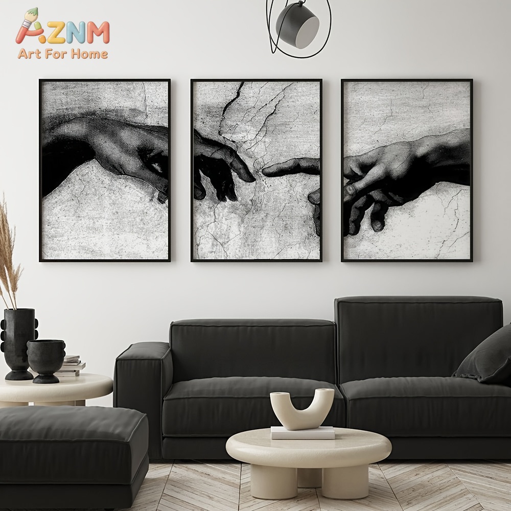 3PCS Black White The Creation  - огляд і ціна Photography Pose