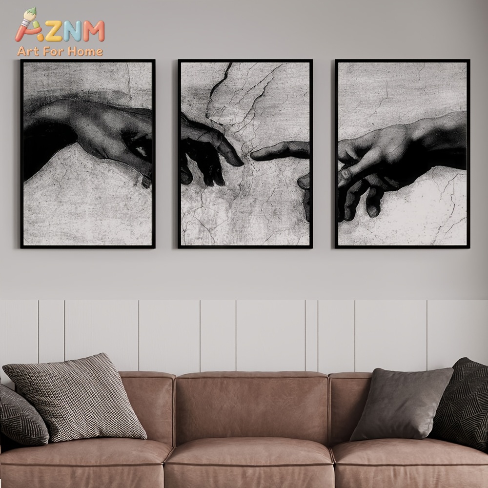 3PCS Black White The Creation  - огляд і ціна Photography Pose