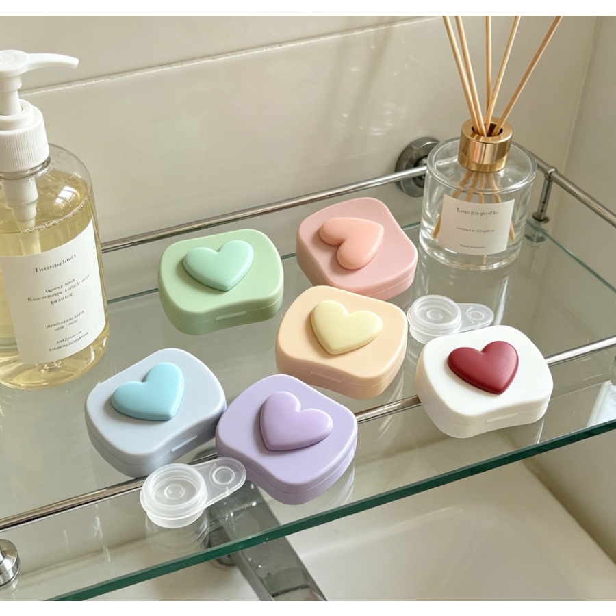 1pc Portable Contact Lens Box  - огляд і ціна Lens Cleaning Kit