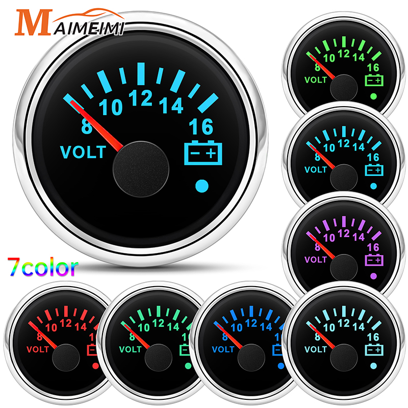 52mm Voltmeter 7 Colors Backli - огляд і ціна Light Meter Incident