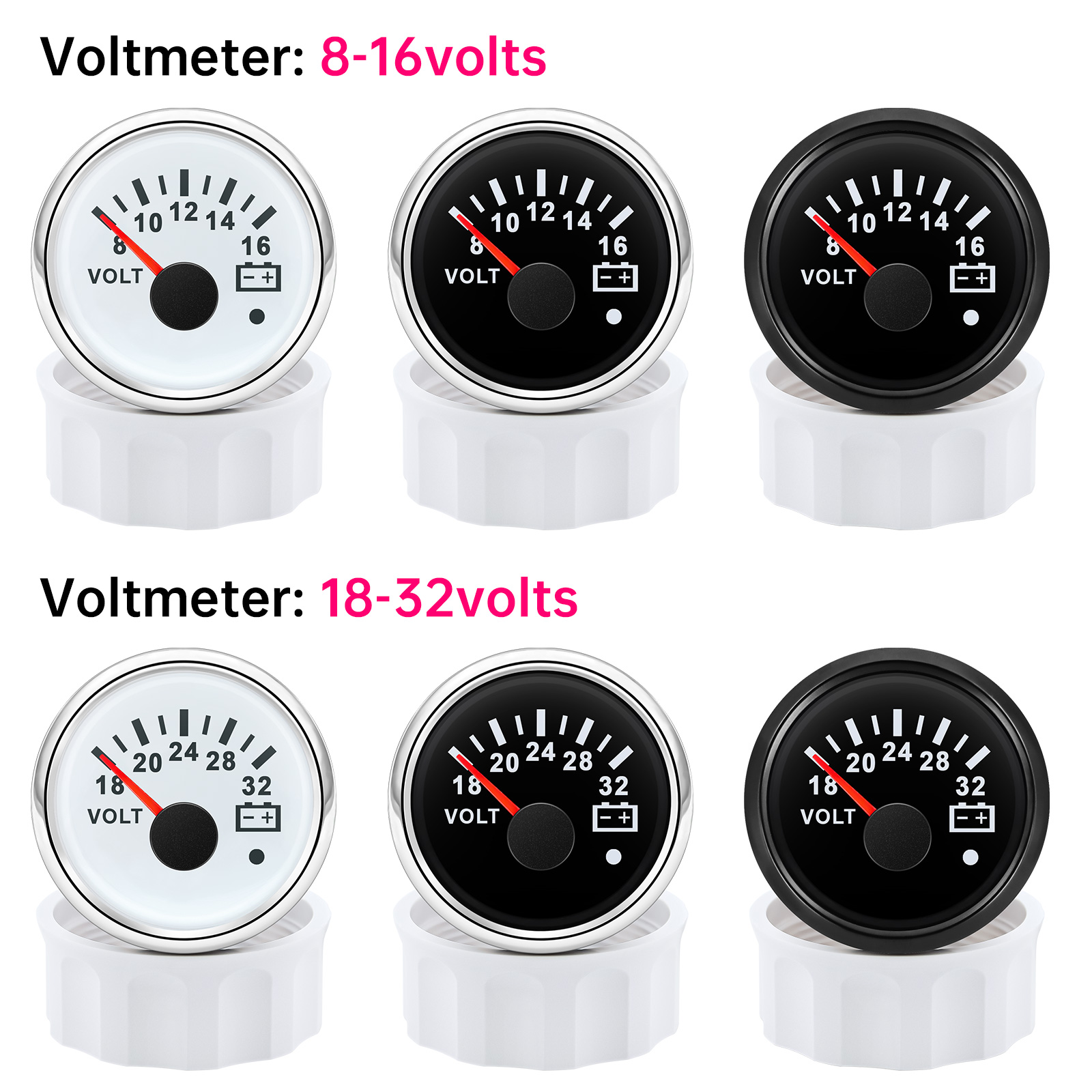 52mm Voltmeter 7 Colors Backli - огляд і ціна Light Meter Incident