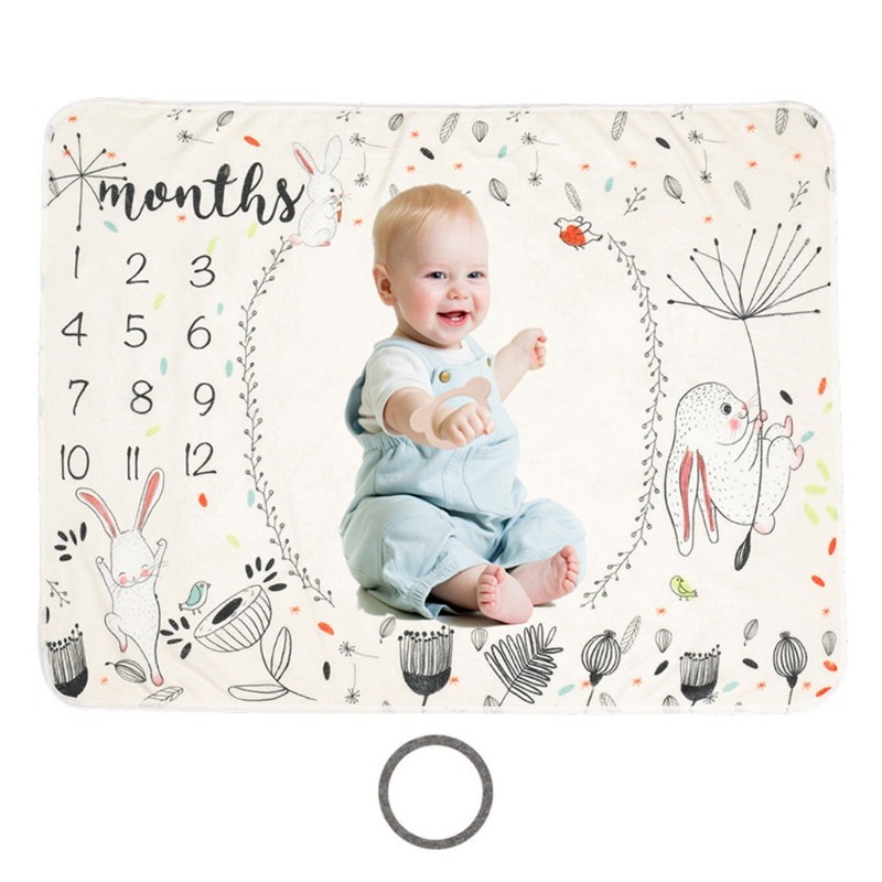 Digital Printed Flannel Milest - огляд і ціна Photography Day