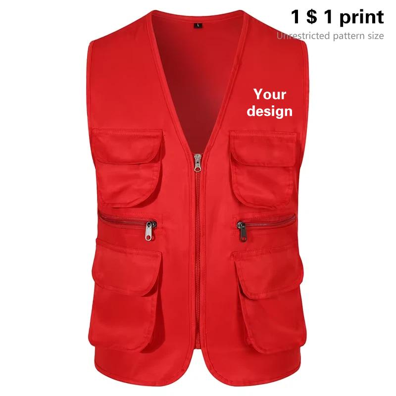 Men Multi Sleeveless Pocket Wa - огляд і ціна Photography Sport