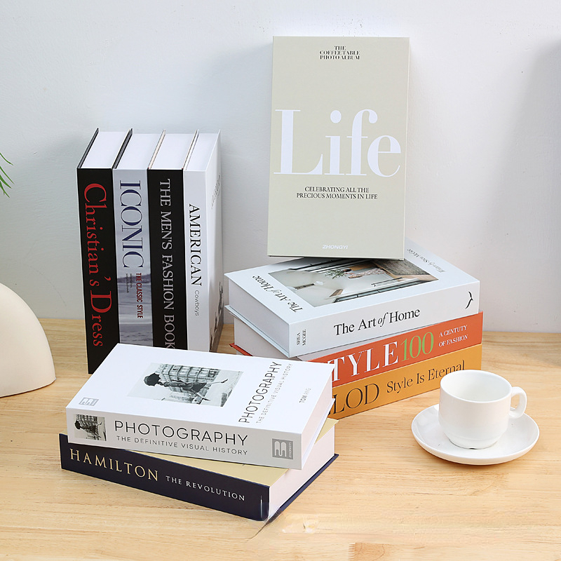 Fashion Fake Books for Home De - огляд і ціна Photography Magazine
