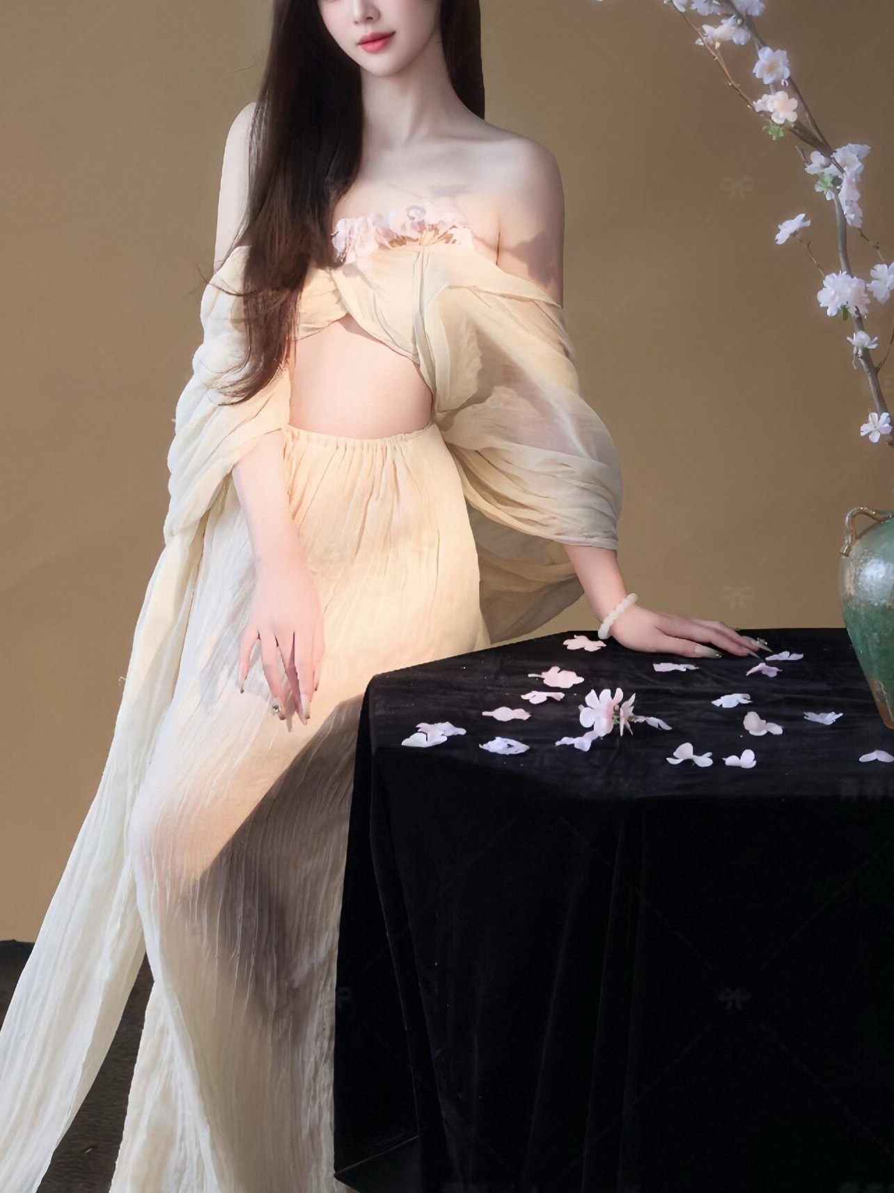Retro Style Long Dress Chinese - огляд і ціна Photography Zen