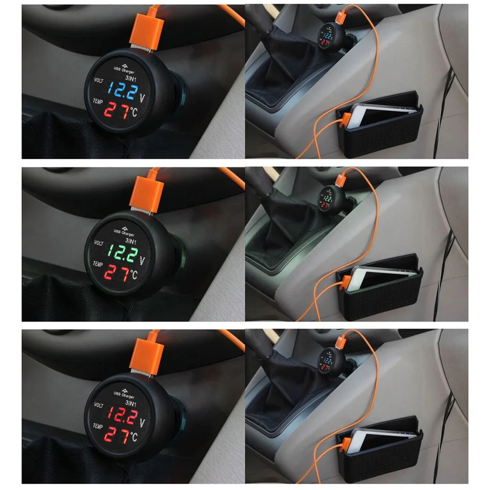 3 in 1 12/24V Car Volt Meter W - огляд і ціна Light Meter Incident